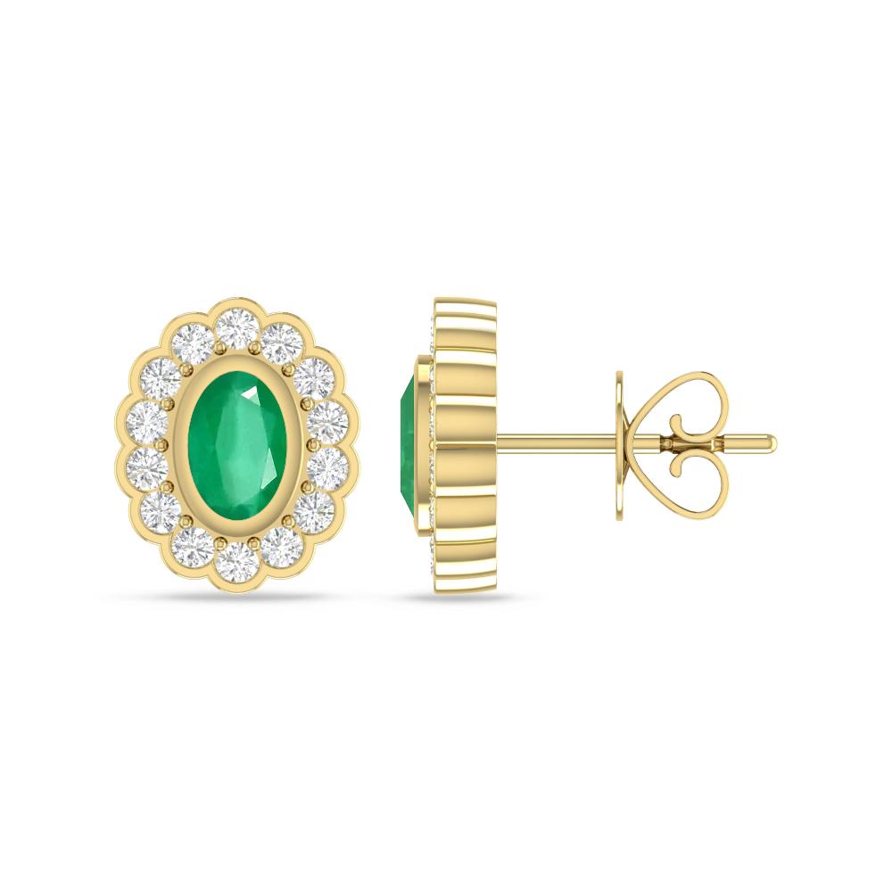 Yellow Gold - Emerald